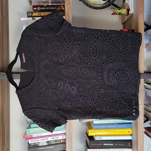 J. McLaughlin eyelet blouse